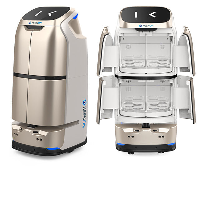 Keenon W3 Smarter Multifunktions-Serviceroboter Butlerbot